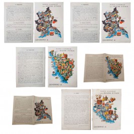 LOTTO DA 4 QUADERNI  SCOLASTICI D'EPOCA
